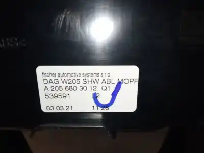 Автозапчастина б/у центральна консоль для mercedes-benz glc (x253) 200 d 4-matic (253.916) посилання на oem iam a2056803012  a2056803012