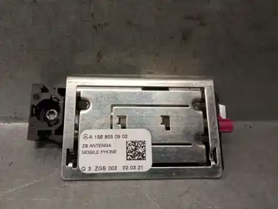 Автозапчастина б/у антена для mercedes-benz glc (x253) 200 d 4-matic (253.916) посилання на oem iam a1569050902  a1569050902