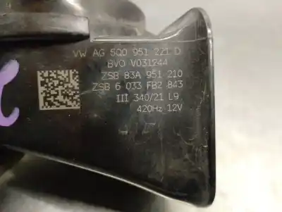 Pezzo di ricambio per auto di seconda mano corno per audi q3 (f3b) 35 tdi riferimenti oem iam 5q0951221d  5q0951221d