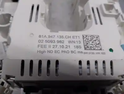 Автозапчастина б/у внутрішне світло для audi q3 (f3b) 35 tdi посилання на oem iam 81a947135ch  81a947135ch