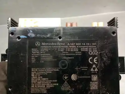 Автозапчастина б/у електронний модуль для mercedes-benz glc (x253) 200 d 4-matic (253.916) посилання на oem iam a1679001419  