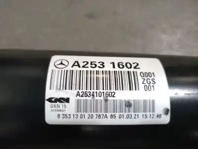 Автозапчастина б/у центр трансмісії для mercedes-benz glc (x253) 200 d 4-matic (253.916) посилання на oem iam a2534101602 a2534101602 a2534101602