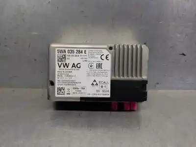 Peça sobressalente para automóvel em segunda mão módulo eletrônico por audi q3 (f3b) 35 tdi referências oem iam 5wa035284e