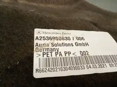 Автозапчастина б/у арка заднього права для mercedes-benz glc (x253) 200 d 4-matic (253.916) посилання на oem iam a2536900630 cesta 18 -c a2536900630