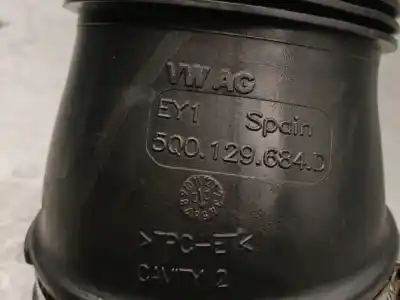 Peça sobressalente para automóvel em segunda mão tubo por cupra formentor (km7) 1.5 tsi referências oem iam 5q0129684d  5q0129684c