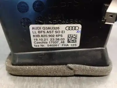 Автозапчастина б/у аератор для audi q3 (f3b) 35 tdi посилання на oem iam 83b820902  83b820902