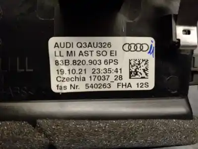 Автозапчастина б/у аератор для audi q3 (f3b) 35 tdi посилання на oem iam 83b820903  83b820903