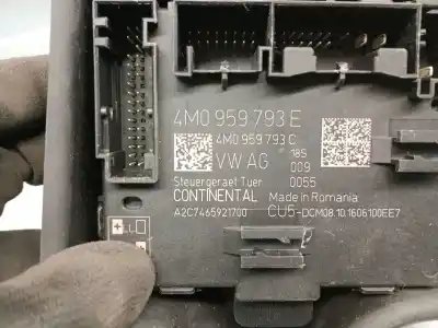 Second-hand car spare part central locking pump for audi a5 (f53, f5p) 2.0 tfsi oem iam references 4m0959793e  