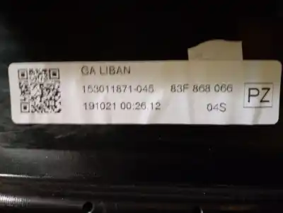 Автозапчастина б/у обликка задніх правіх дверей для audi q3 (f3b) 35 tdi посилання на oem iam 83f868066  83f867304s