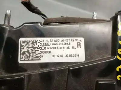 Second-hand car spare part right tailgate light for audi a5 (f53, f5p) 2.0 tfsi oem iam references 8w6945094b  8w6945094b