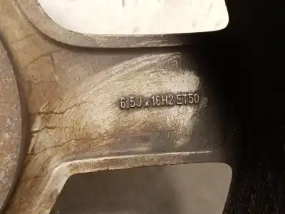 Автозапчастина б/у шина для audi a3 (8p) 1.9 tdi ambiente посилання на oem iam 8p0601025an aluminio 6p r166.5jx16h2et50