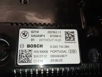 Автозапчастина б/у панель інструментів для bmw x3 (g01, f97) xdrive 20 d mild-hybrid посилання на oem iam 65105a5a9f4  07149323312