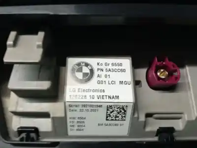 Автозапчасти б/у многофункциональный дисплей за bmw x3 (g01, f97) xdrive 20 d mild-hybrid ссылки oem iam 65505a3cc60  65505a5ee14