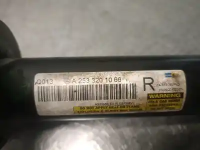 Автозапчастина б/у передній правий амортизатор для mercedes-benz glc (x253) 200 d 4-matic (253.916) посилання на oem iam a2533201066  a2533200430