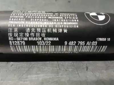 Автозапчастина б/у амортизаторі багажника/дверей для bmw x3 (g01, f97) xdrive 20 d mild-hybrid посилання на oem iam 9482795  51249482795