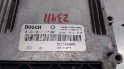 Peça sobressalente para automóvel em segunda mão centralina de motor uce por renault master kasten 2.3 dci diesel cat referências oem iam 237100899r 0281017977 bosch 
