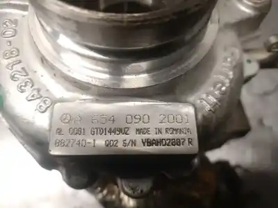 Автозапчастина б/у турбонагрузник для mercedes-benz glc (x253) 200 d 4-matic (253.916) посилання на oem iam a6540902001 8827401 garrett a6540902001