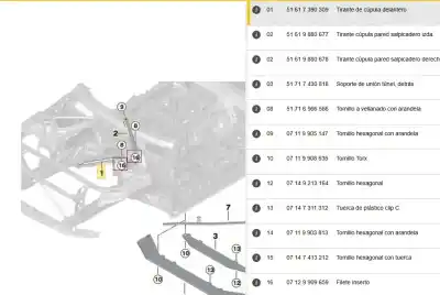 Автозапчастина б/у передній бампер підсилення для bmw x3 (g01, f97) xdrive 20 d mild-hybrid посилання на oem iam 7390309  51617390309
