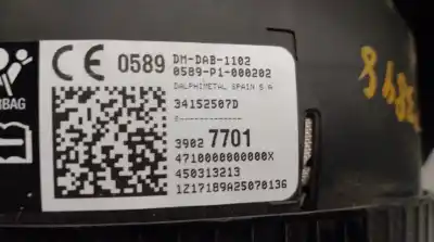 Peça sobressalente para automóvel em segunda mão airbag dianteiro esquerdo por opel corsa e van 1.3 cdti referências oem iam 39027701 0589p1000202 dalphimetal 39027701