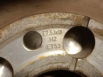 Автозапчастина б/у шина для audi q7 (4lb) 3.0 tdi quattro посилання на oem iam 4l0601025e aluminio 7p r187.5jx18h2et53