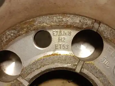 Peça sobressalente para automóvel em segunda mão jante por audi q7 (4lb) 3.0 tdi quattro referências oem iam 4l0601025e aluminio 7p r187.5jx18h2et53