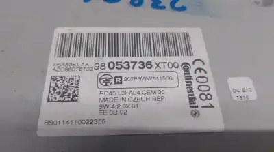 Автозапчасти б/у аудиосистема / радио cd за citroen c3 ii (sc_) 1.6 hdi ссылки oem iam 98053736xt  6564zs