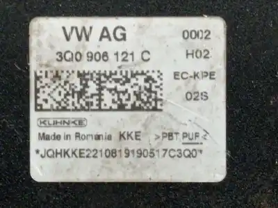 Second-hand car spare part electronic module for audi q3 (f3b) 35 tdi oem iam references 3q0906121c  