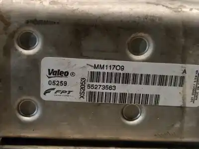 Pezzo di ricambio per auto di seconda mano raffreddatore egr per opel corsa e van 1.3 cdti riferimenti oem iam 55273563 mm11709 valeo 851180