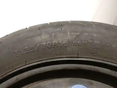 Peça sobressalente para automóvel em segunda mão estepe por seat leon (5f1) 1.6 tdi referências oem iam 5q0601027ar  t12570r1696m