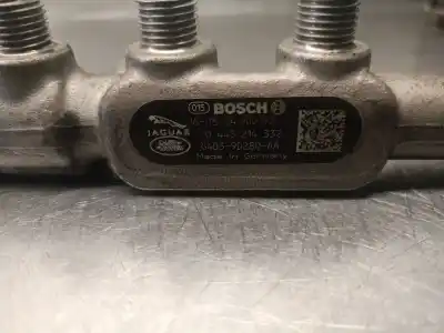 Peça sobressalente para automóvel em segunda mão régua / rampa de injetores por jaguar f-pace (x761) 2.0 td4 referências oem iam g4d39d280aa 0445214332 bosch g4d39d280aa