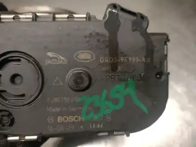 İkinci el araba yedek parçası kelebek kutusu için jaguar f-pace (x761) 2.0 td4 oem iam referansları g4d39f991aa 0280750610 bosch g4d39f991aa