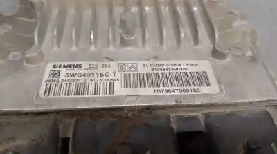 Second-hand car spare part ecu engine control for citroen c2 (jm_) 1.4 hdi oem iam references 9652890280 5ws40115c siemens 