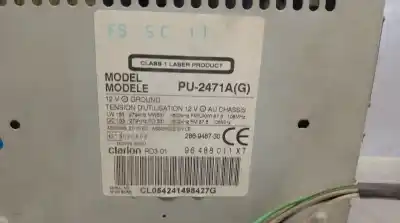 Автозапчастина б/у аудіо система / радіо cd для citroen c2 (jm_) 1.4 hdi посилання на oem iam 96488011xt 286948730 clarlon 6564n7