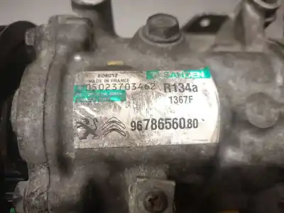 Автозапчасти б/у компрессор кондиционера воздуха за citroen c3 ii (sc_) 1.6 hdi ссылки oem iam 9678656080 sd6c12 sanden 9678656080