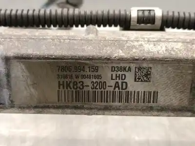 Автозапчастина б/у рульмова рейка для jaguar f-pace (x761) 2.0 td4 посилання на oem iam hk833200ad  t4a12198
