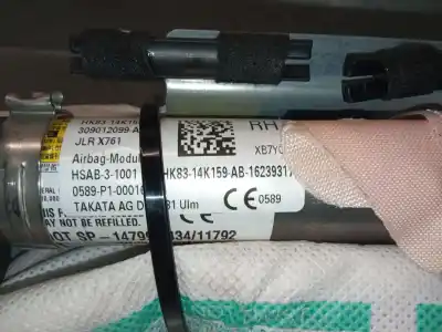 Автозапчастина б/у передня права подушка безпеки для jaguar f-pace (x761) 2.0 td4 посилання на oem iam hk8314k159ab  t4a2228