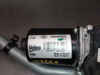 Автозапчастина б/у двигатель передніх склоочисників для jaguar f-pace (x761) 2.0 td4 посилання на oem iam t4a1169 w000060842 valeo t4a1169