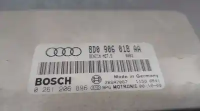 Second-hand car spare part ecu engine control for audi a4 berlina (b5) 1.8 oem iam references 8d0906018aa 0261206896 bosch 