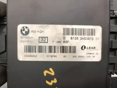Peça sobressalente para automóvel em segunda mão módulo eletrônico por mini mini (r56) cooper s referências oem iam 6135345097901 23994322 lear 