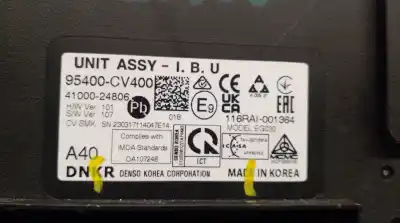 Peça sobressalente para automóvel em segunda mão módulo eletrônico por kia ev6 cv/ f5e22 / e11b11 referências oem iam 95400cv400 4100024806 denso 