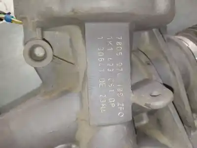 Автозапчастина б/у рульмова рейка для volkswagen caddy ka/kb (2k) 1.9 tdi посилання на oem iam 1k1423051bp  