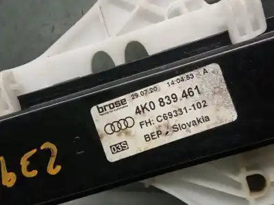 Автозапчасти б/у регулятор стекла заднего левого за audi a6 allroad c8 (4ah) 50 tdi mild hybrid quattro ссылки oem iam 4k0839461  4k0839461