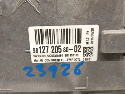 Автозапчастина б/у багатофункційний дисплей для citroen c4 picasso ii 1.6 bluehdi 120 посилання на oem iam 9812720580  9812720580