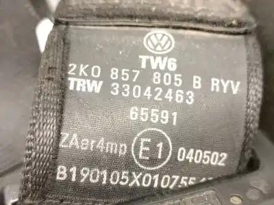 Second-hand car spare part front left seat belt for volkswagen caddy ka/kb (2k) 1.9 tdi oem iam references 2k0857805b 33042463 trw 2k0857805f