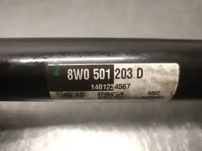 Автозапчастина б/у трансмісія задня права для audi a5 (f53, f5p) 2.0 tfsi посилання на oem iam 8w0501203d  8w0501203d