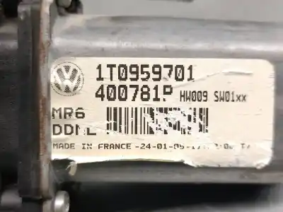 Автозапчасти б/у мотор переднего левого стекла за volkswagen caddy ka/kb (2k) 1.9 tdi ссылки oem iam 1t0959701  1t0959701