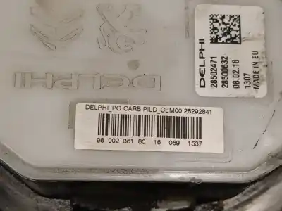 Pezzo di ricambio per auto di seconda mano sensore di livello del carburante per citroen c4 picasso ii 1.6 bluehdi 120 riferimenti oem iam 9800236180  9800236180