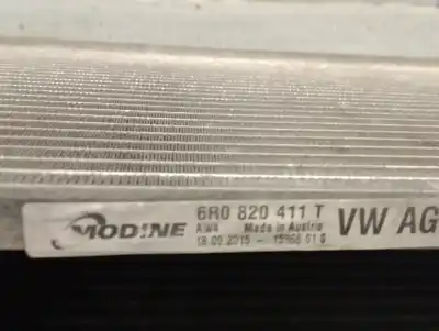 Автозапчастина б/у конденсат/радіатор кондиционера для seat toledo iv (kg3) 1.6 tdi посилання на oem iam 6r0820411t  6r0820411q