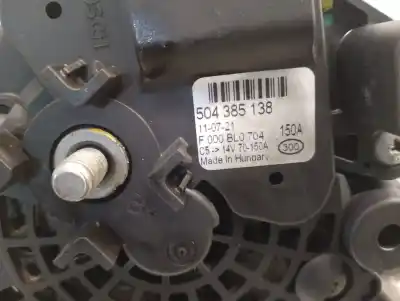 Pezzo di ricambio per auto di seconda mano alternatore per iveco daily iv caja/chasis 35c15 riferimenti oem iam 504385138  504057813