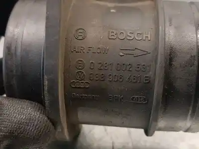 Pezzo di ricambio per auto di seconda mano misuratore di flusso per audi a3 (8l) 1.9 tdi ambiente riferimenti oem iam 038906461b  038906461b